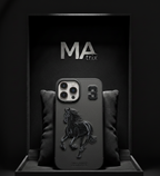 Matrix Polo Series ‖ Luxury Leather Finish Case for iPhone