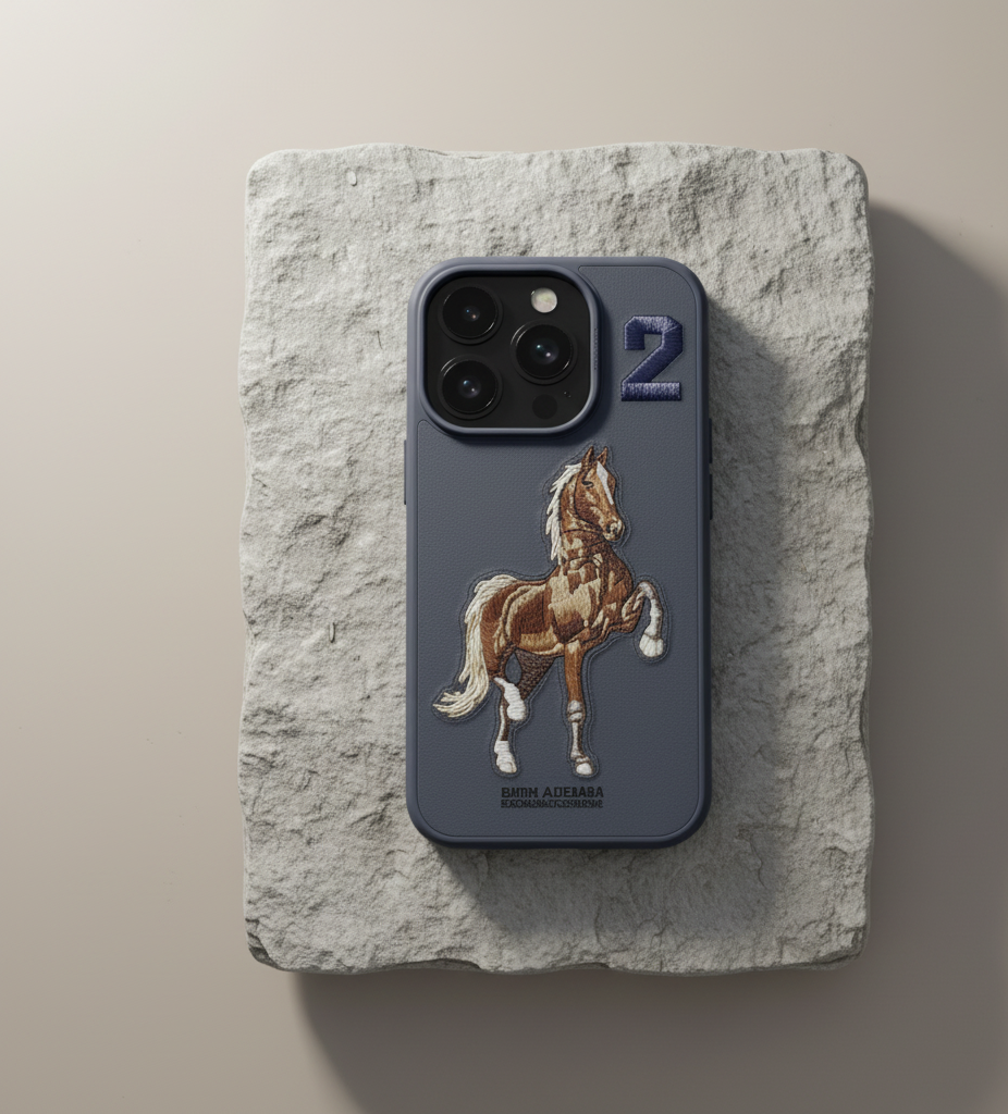 Matrix Polo Series ‖ Luxury Leather Finish Case for iPhone