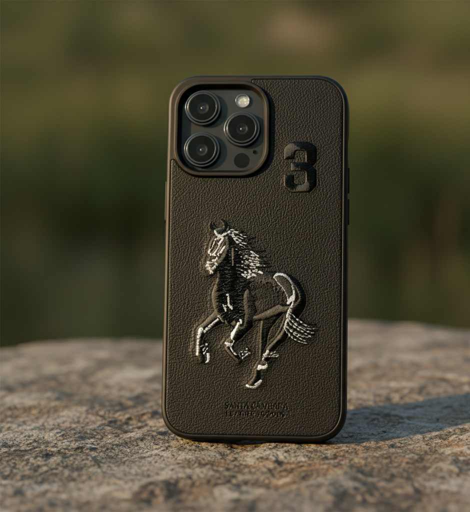 Matrix Polo Series ‖ Luxury Leather Finish Case for iPhone
