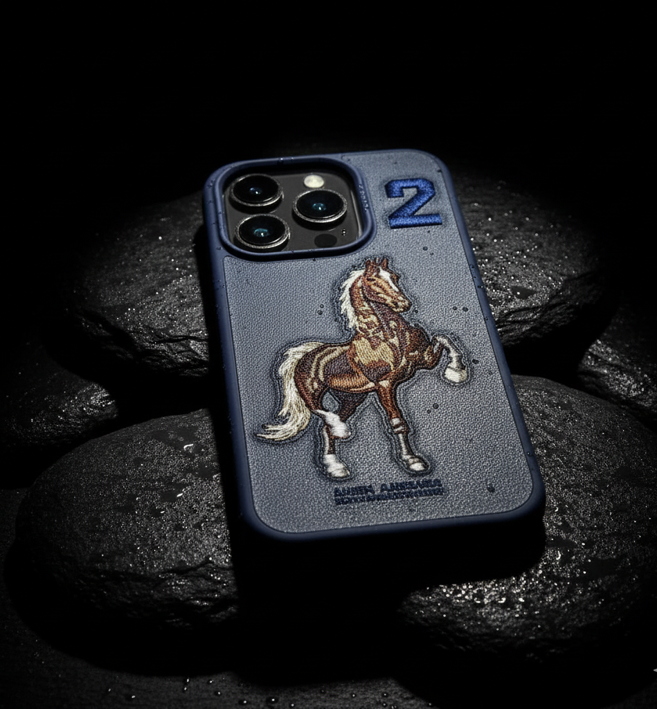 Matrix Polo Series ‖ Luxury Leather Finish Case for iPhone